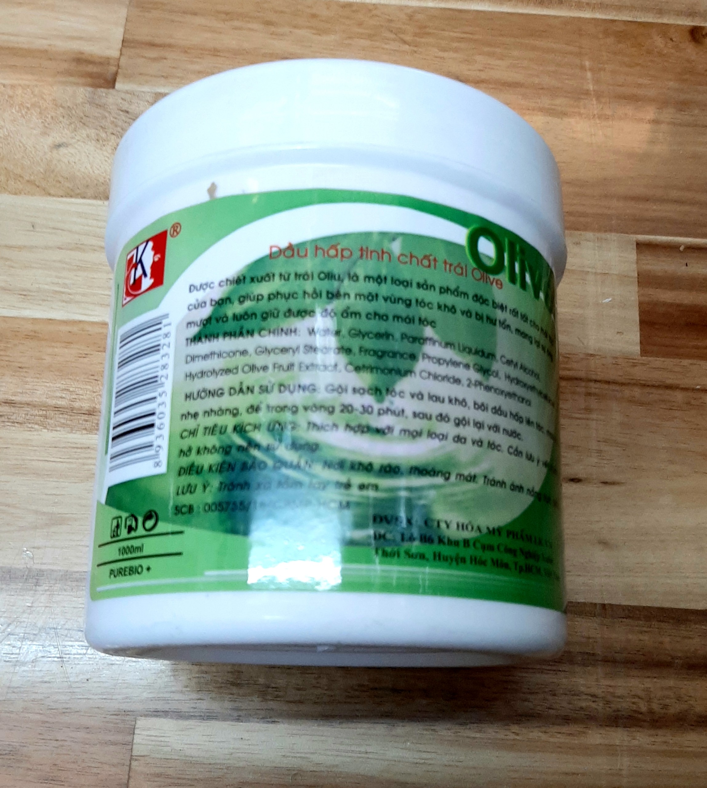 Dầu hấp dưỡng tóc tinh chất Nha Đam 1000ml