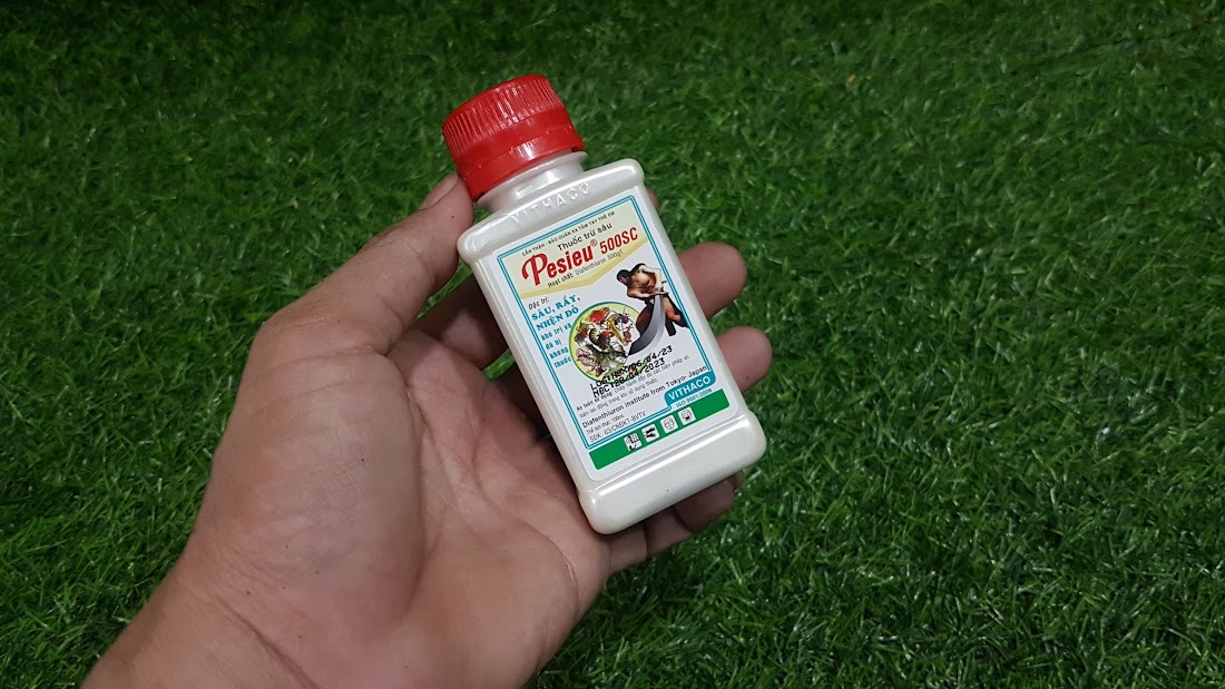 Pesieu 500sc phòng ngừa rầy, nhện đỏ chai 100ml