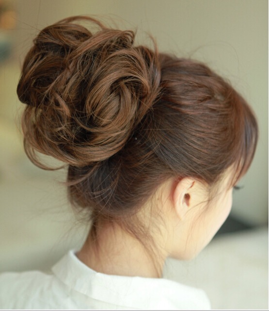 ❤️❤️ Búi Cột Xoăn Dày Dặn Đủ Màu