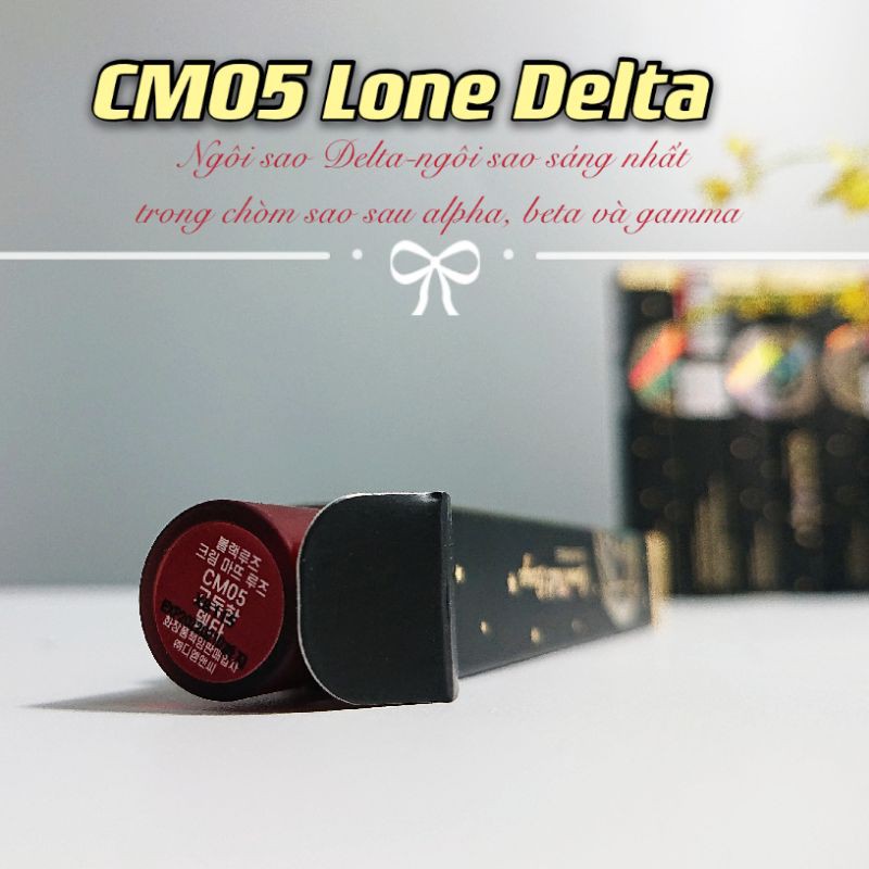 Son kem lì Black Rouge Matte màu 05 LONE DELTA