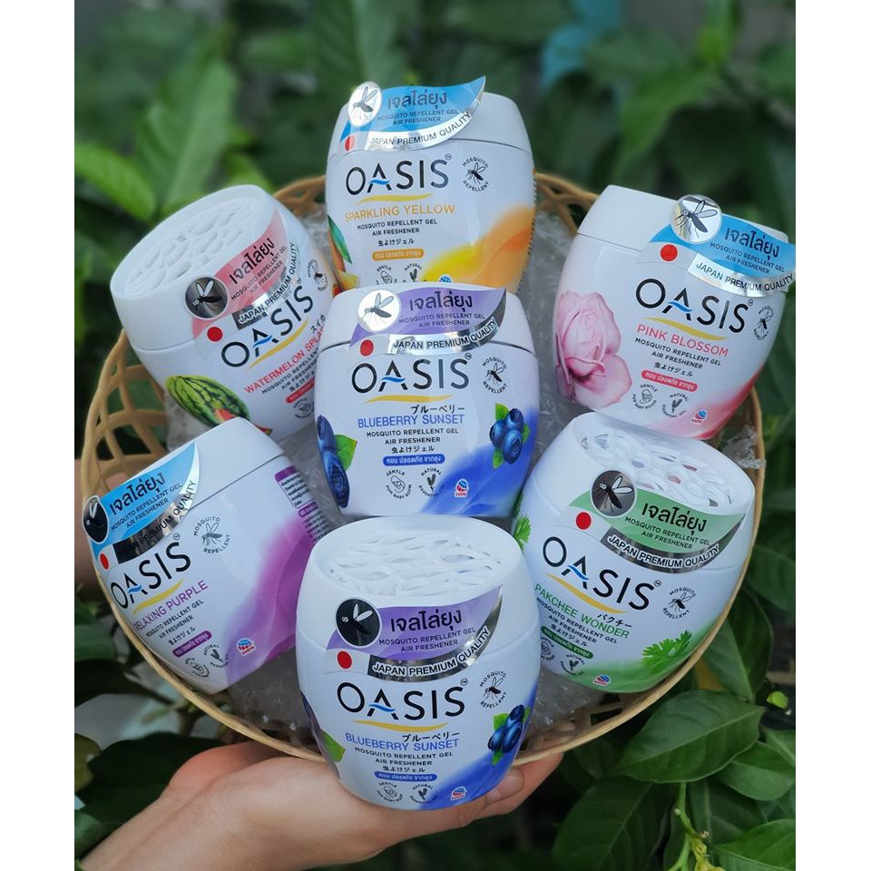 Sáp Thơm Đuổi Muỗi OASIS Mosquito Repellent 180 gram