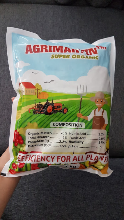 Phân hữu cơ sinh học Bỉ AGRIMARTIN.(gói=1kg)