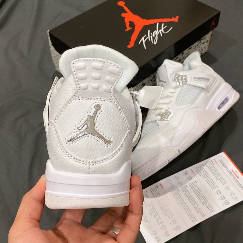 GIÀY JD4 RETRO PURE MONEY SC [ FULL BOX + FREE SHIP ]