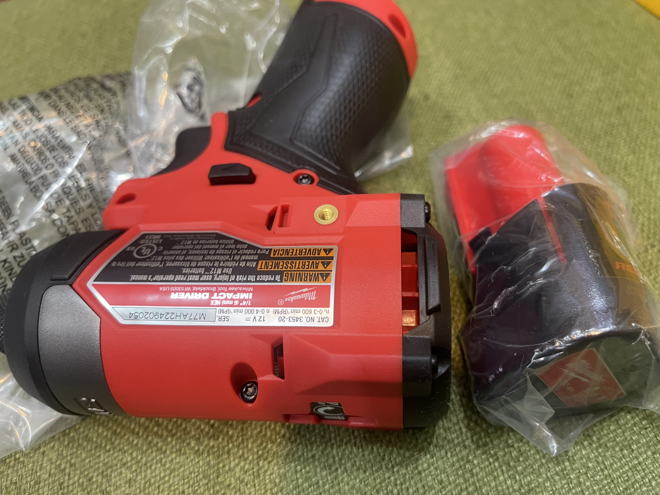 Máy vặn vít Milwaukee 3453 pin 2ah