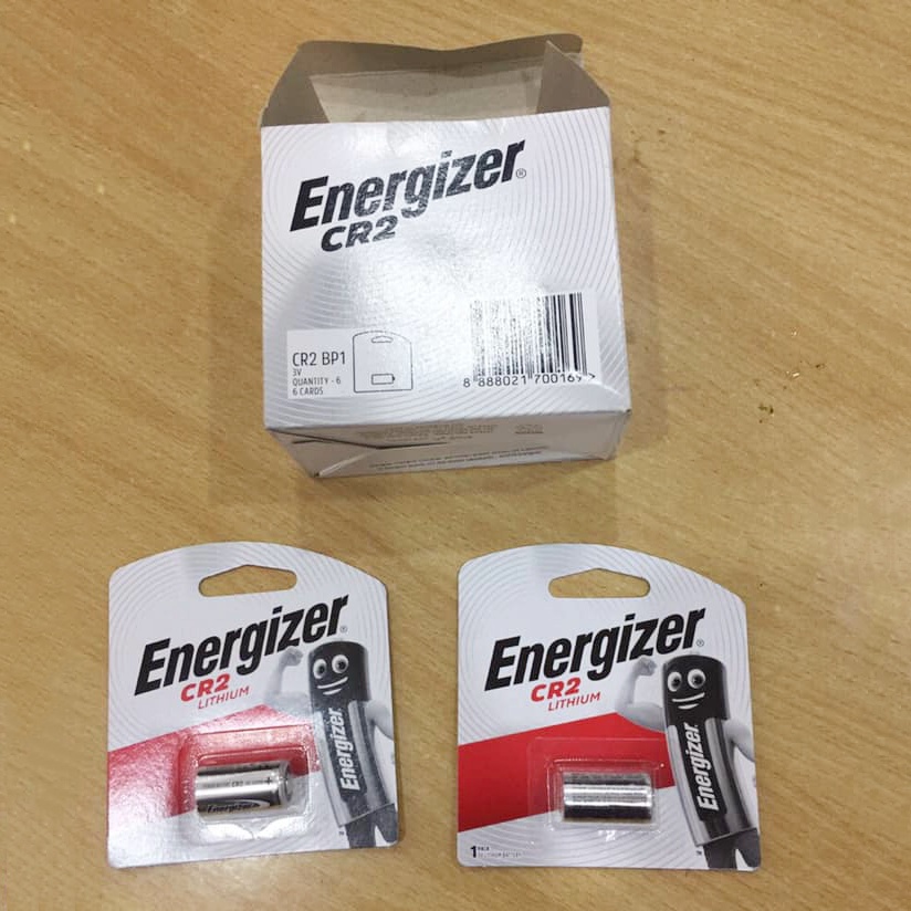 Combo 2 vỉ pin máy ảnh CR2 Energizer Lithium 3V ( 1 vỉ 1 viên )