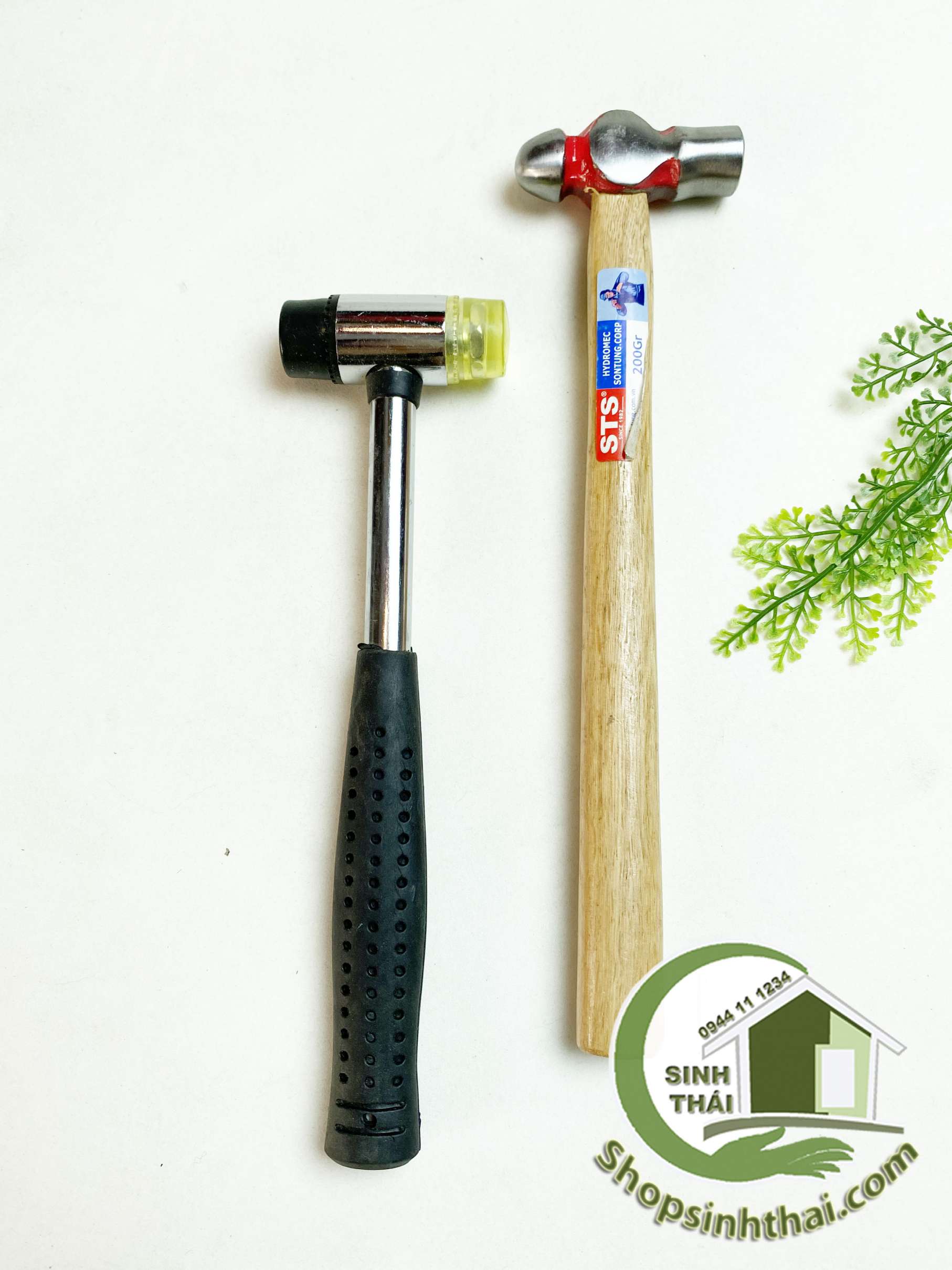 Búa bi hai đầu búa cao su nhựa hai đầu - chọn búa