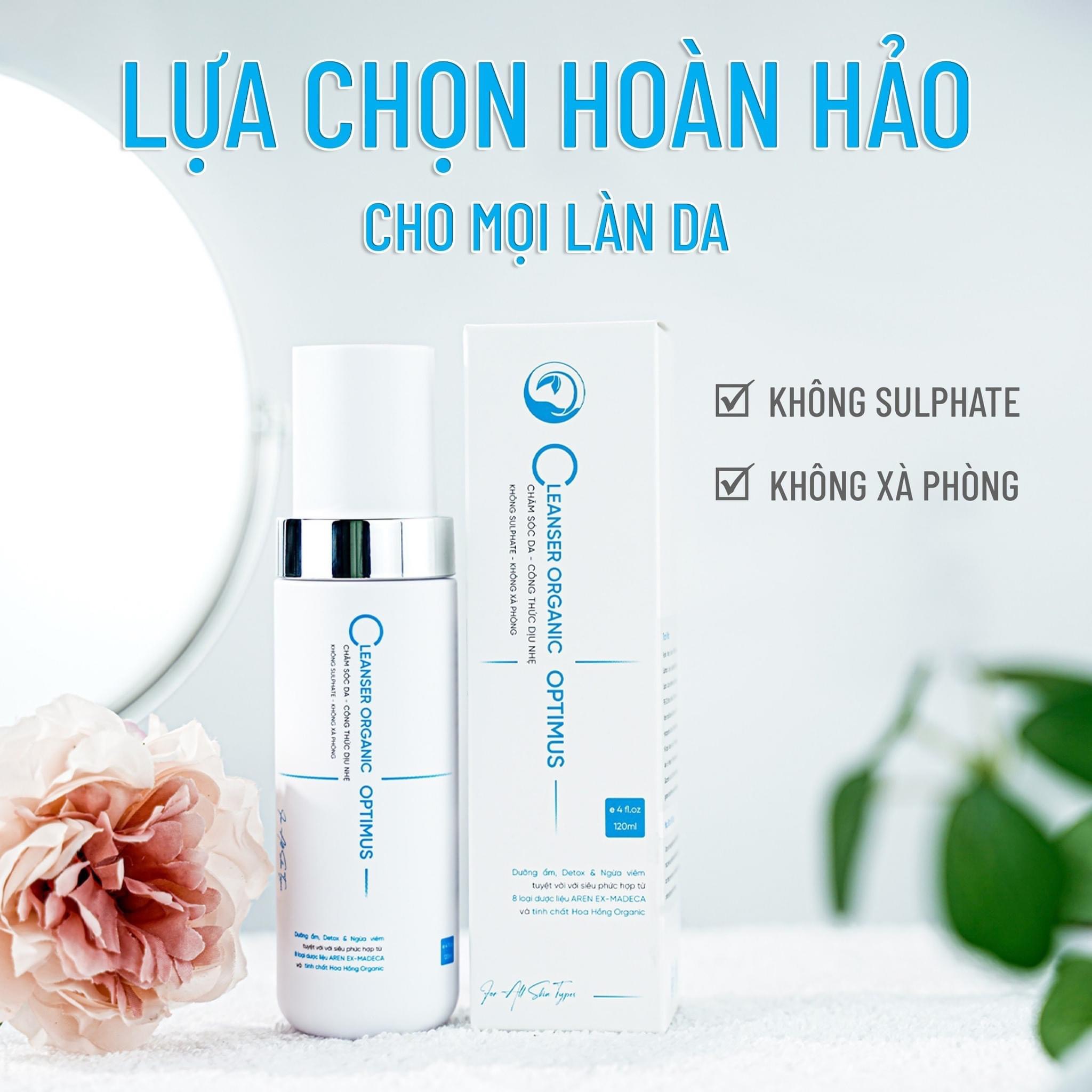 [Mẫu mới nhất ] Sữa rửa mặt Optimus Thanh Mộc Hương 120ml