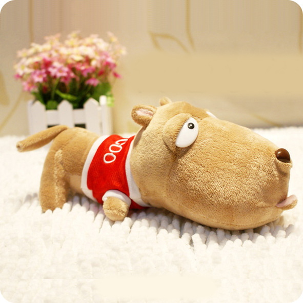 [HCM]Gấu bông chó puco nằm (50cm)