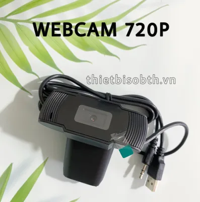 Webcam Có Mic Cho Máy Tính Học Online - Trực Tuyến - Hội Họp - Gọi Video hình ảnh sắc nét 720p