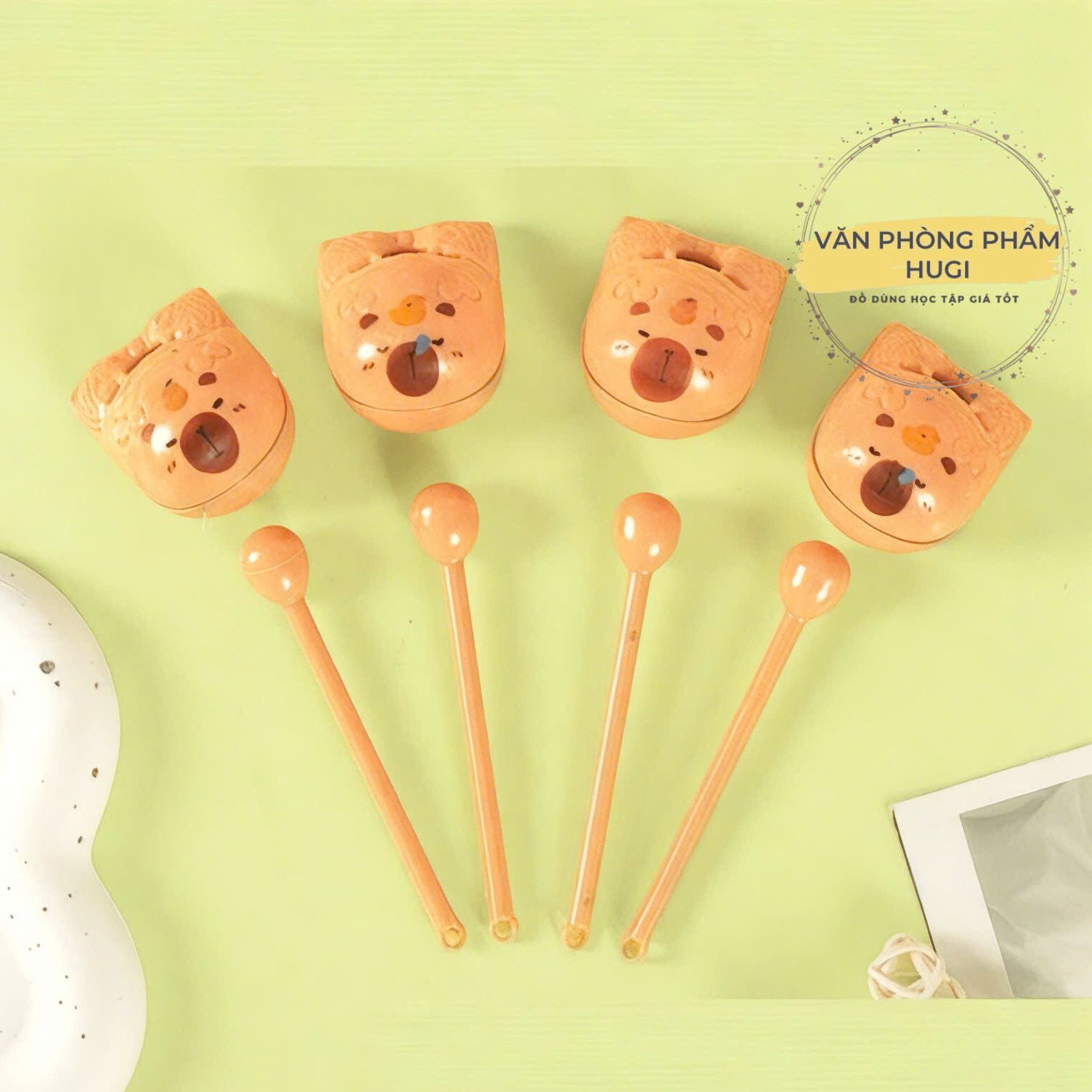 Gõ Mõ Mini Capybara Đồ Chơi Dễ Thương Xả Stress