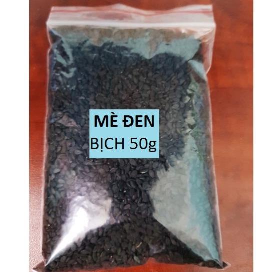 100Gr Mè Đen Hạt Chắc - Loại Nhất - Hàng Chính Hãng