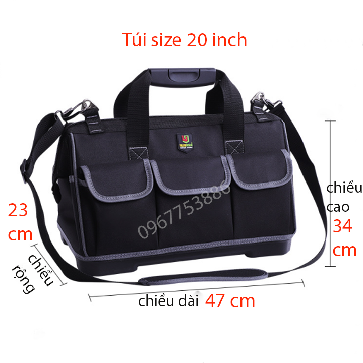 túi đựng đồ nghề đế nhựa yileqi