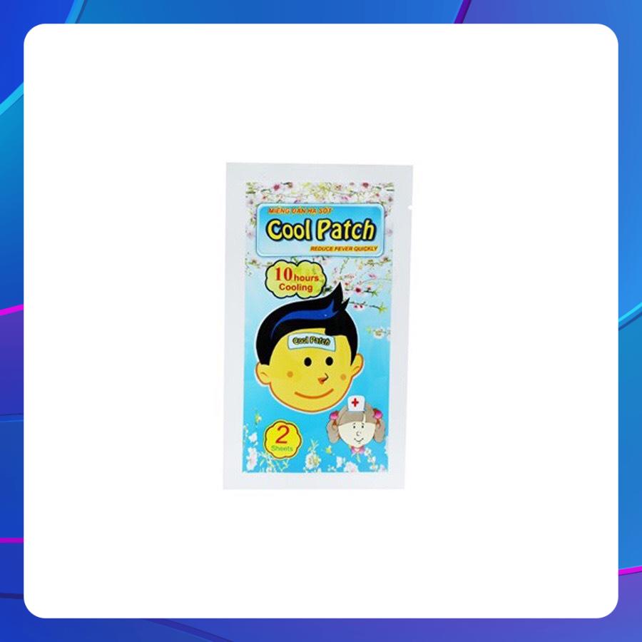 MIẾNG DÁN HẠ SỐT GOMIX KUL COOLPATCH, HỘP 6 MIẾNG