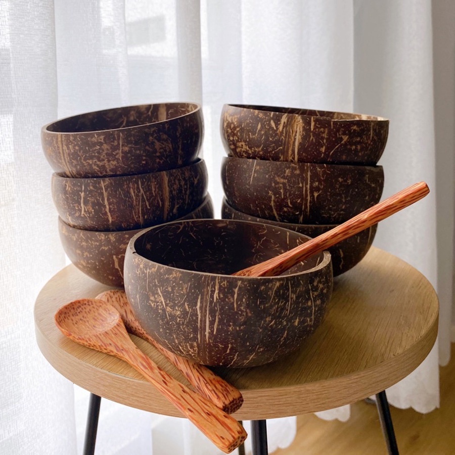 Bowl Spoon Dipper coconut Grenola type 1