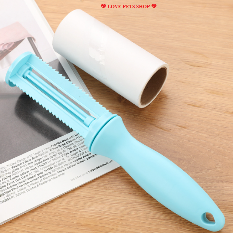 Dog cat shedding hair roller, dirt with replacement core