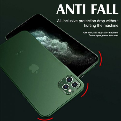 Ốp Lưng Siêu Mỏng Magic Ultra Thin Cho iPhone 11 Pro Max Hiệu Benks (Xanh Rêu)