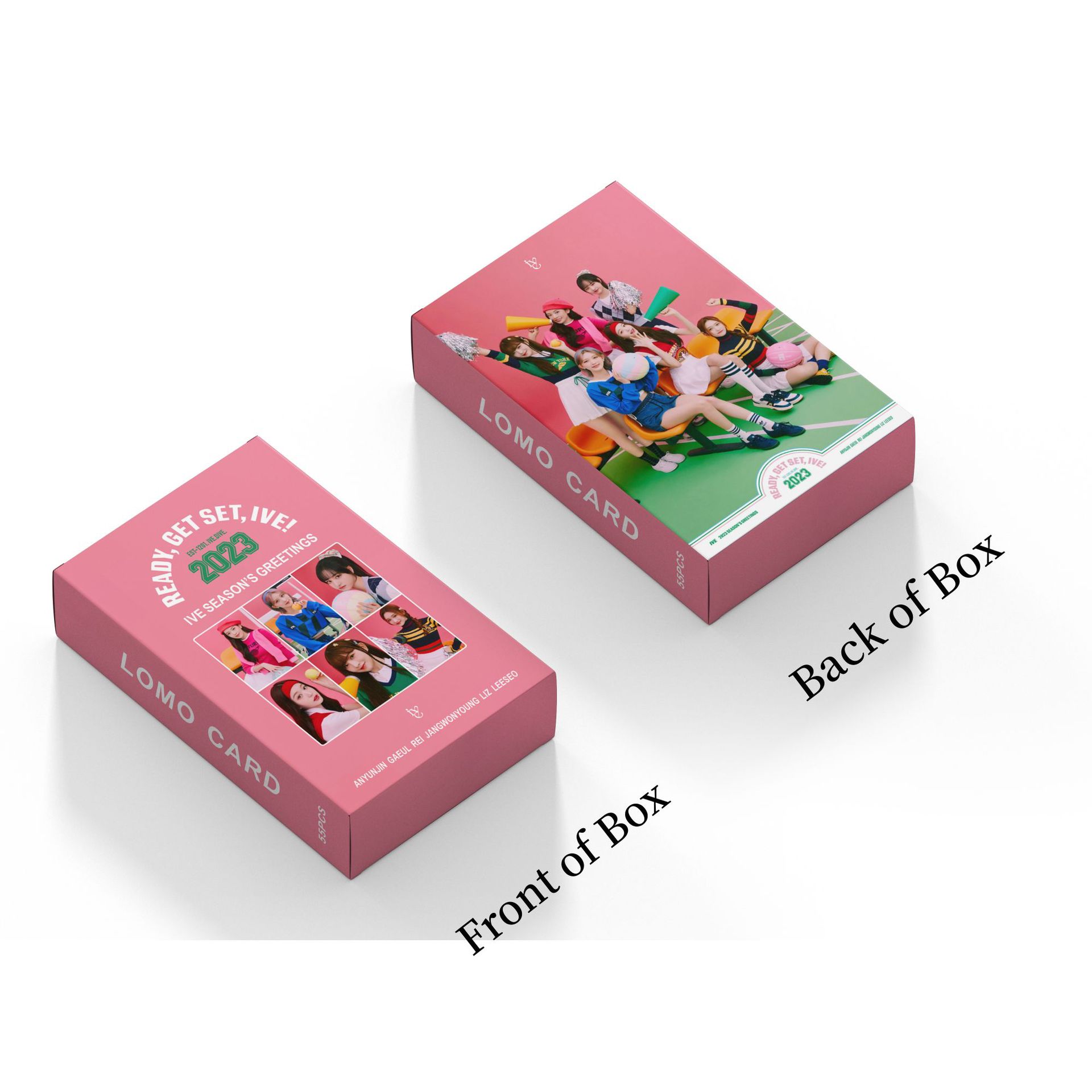 Set 55 lomo card Ive-Season’s Greetings 2023