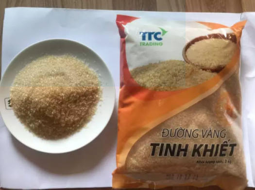1 gói đường vàng Tinh Khiết TTC Trading ( 1kg / gói )