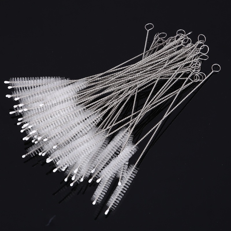 Sét 10 chổi cọ rửa ống hút _ cọ bình nước