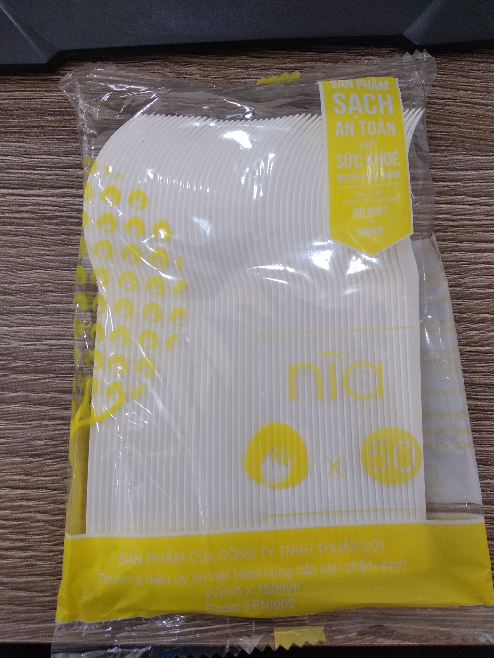 Set 5 gói Nĩa Nhựa