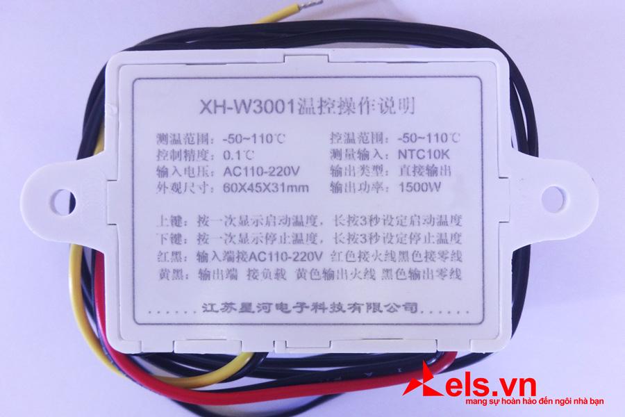 Bộ điều khiển nhiệt độ 12V, 220V