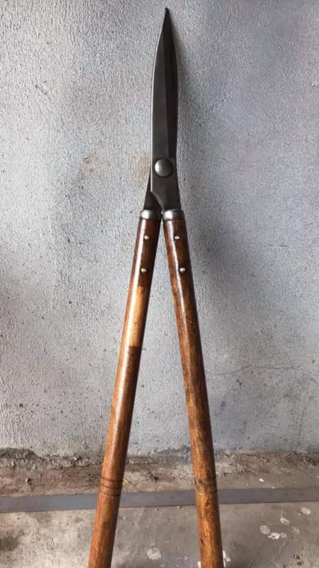 Kéo Cắt Hàng Rào,Cắt Tỉa Cây Lớn,Cán Gỗ Hàng Bãi Nhật