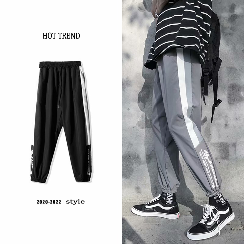 Quần Thể Thao Nam Bo Ống Phối Sọc Sườn Dáng Thể Thao Năng Động Hot Trend Mẫu Mới Thời Trang 4MENHCM JOGGER 9000084C