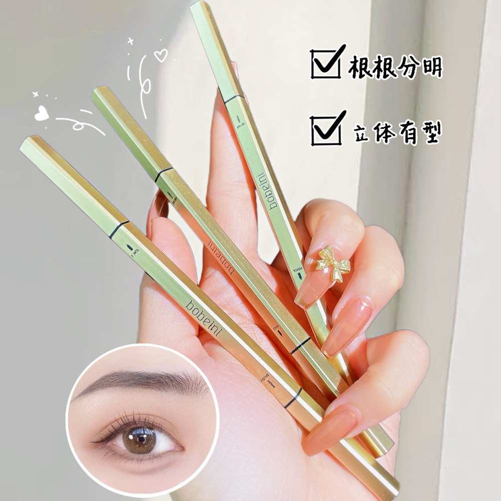 Chì Kẻ Mày 2 Đầu Berbeini Vàng Cao Cấp