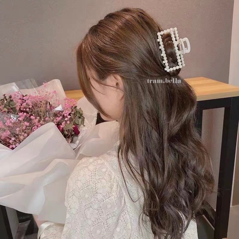 Kẹp tóc hạt càng cua size lớn