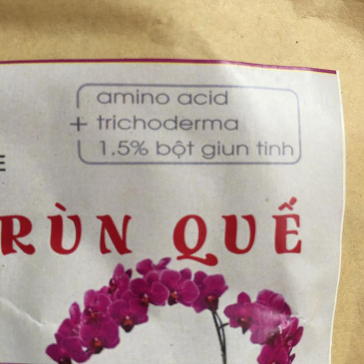 Phân trùn quế hạt mận Vernut túi 1 kg