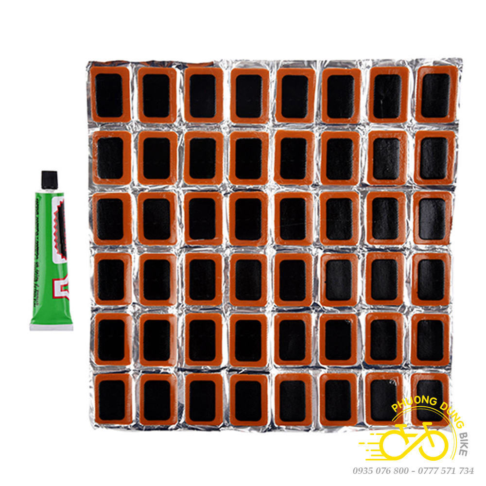 Hộp vá săm ruột xe đạp REDSUN RS4803 - 48 Miếng Vá