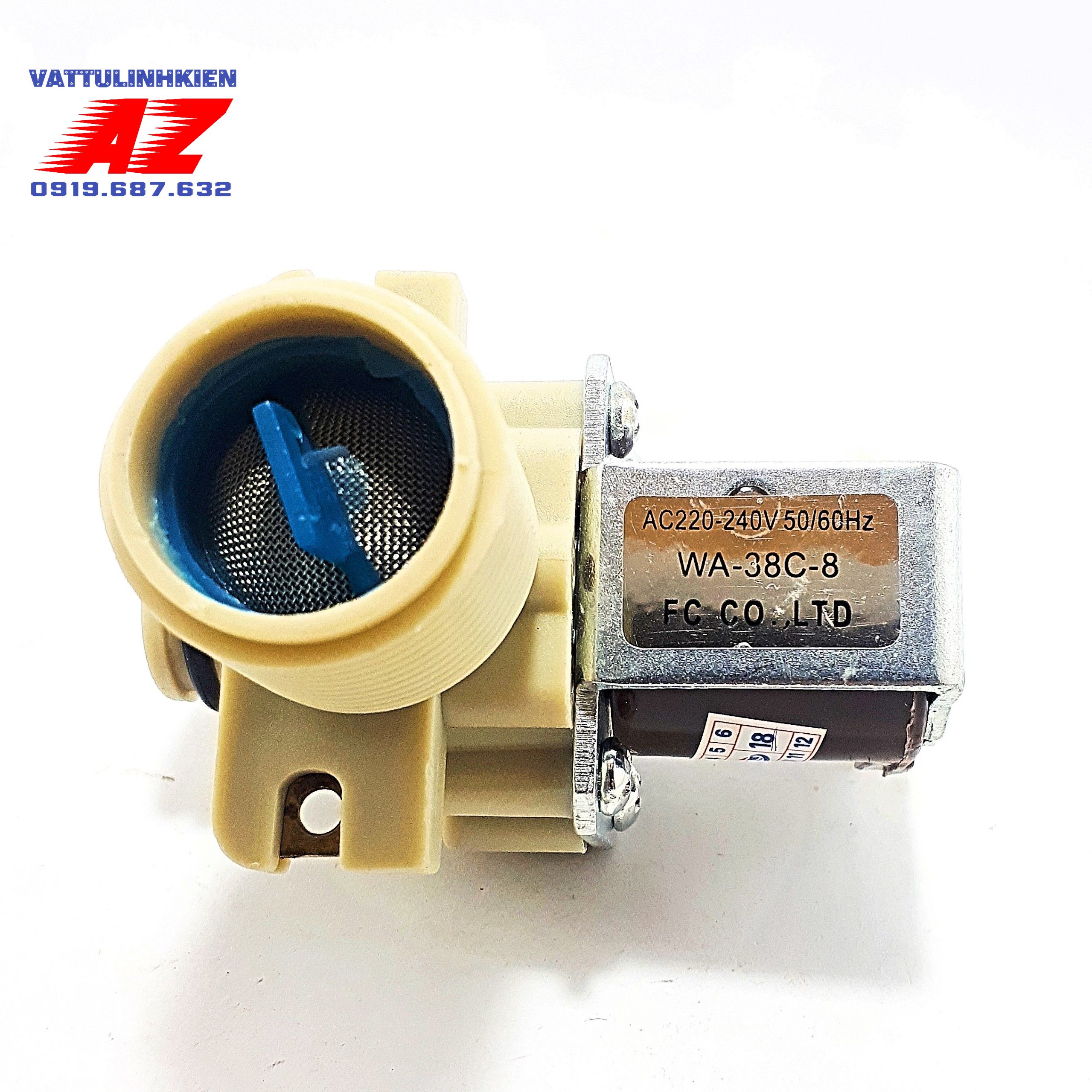 Van cấp nước đơn máy giặt LG cửa đứng