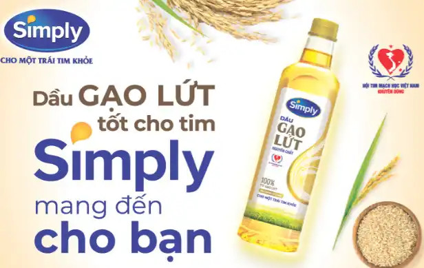 dầu gạo lứt Simply 1L(hàng chính hãng)