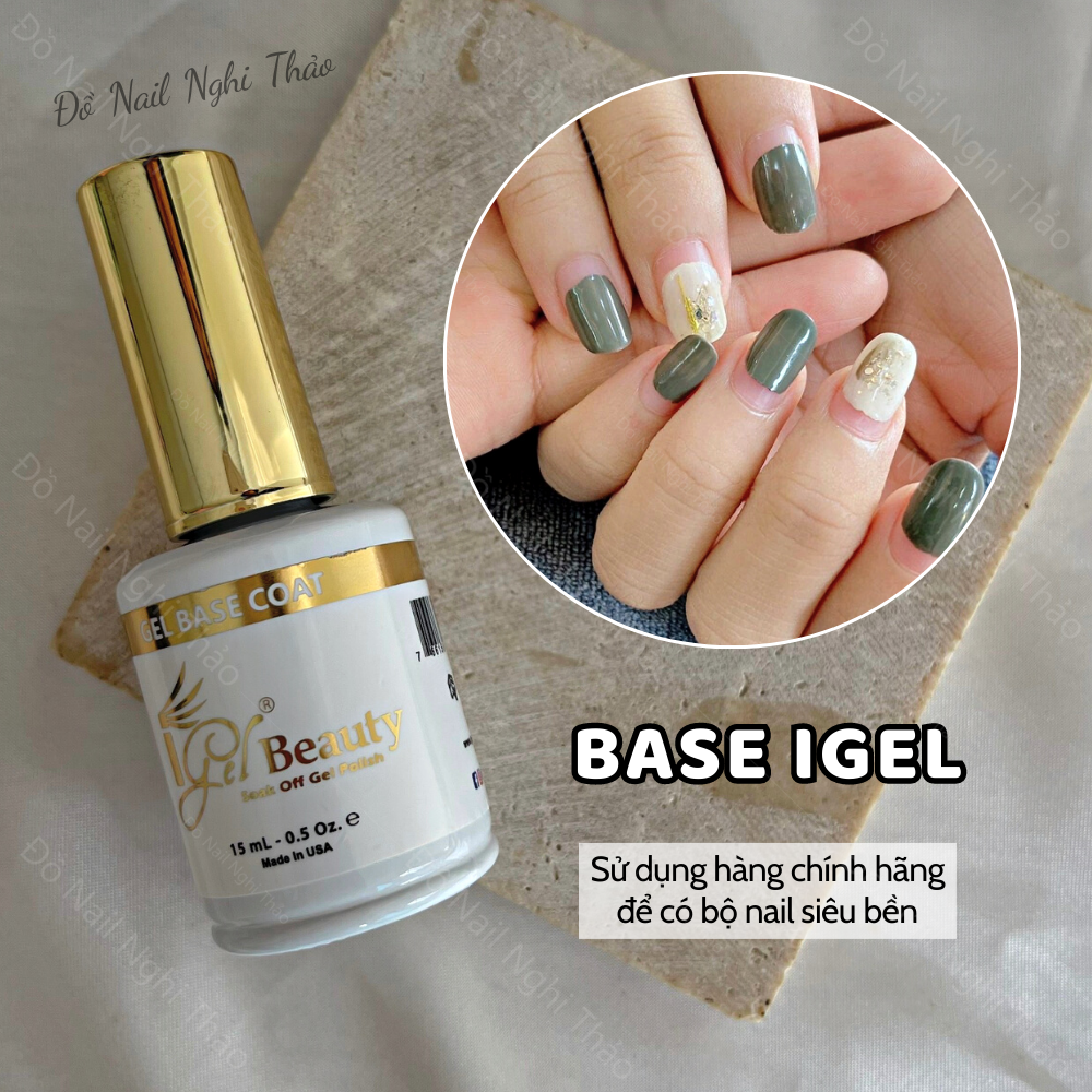 Base top IGEL chính hãng 15ml NGHI THẢO