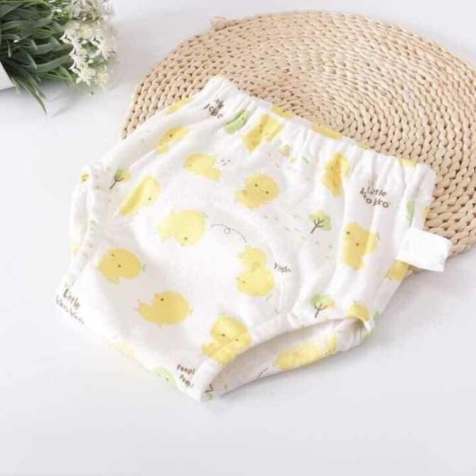 Set 5 QuầnTập Bỏ Bỉm 6 Lớp Goodmama Size 80 (5-8kg)