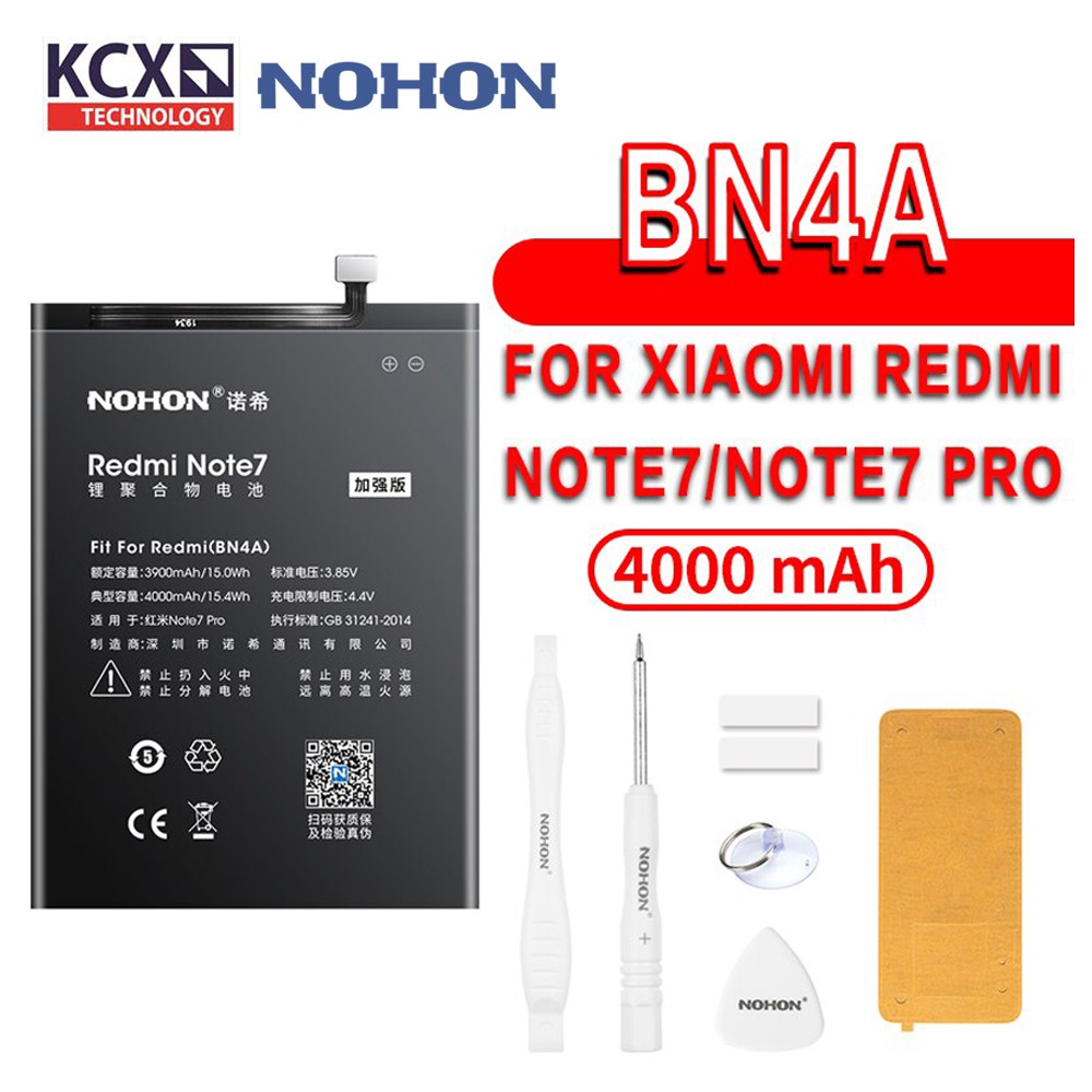 Pin nohon BN4A dành cho redmi note7, note7 pro dung lượng 4000mAh