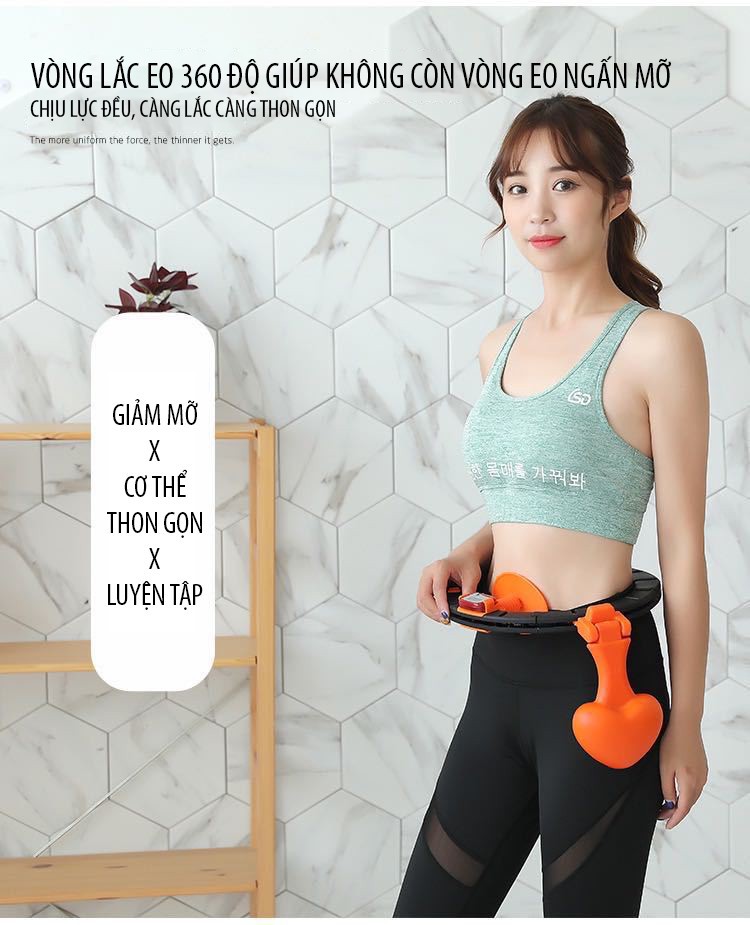 Vong Lắc Eo Thông Minh - Dụng Cụ Giảm Béo