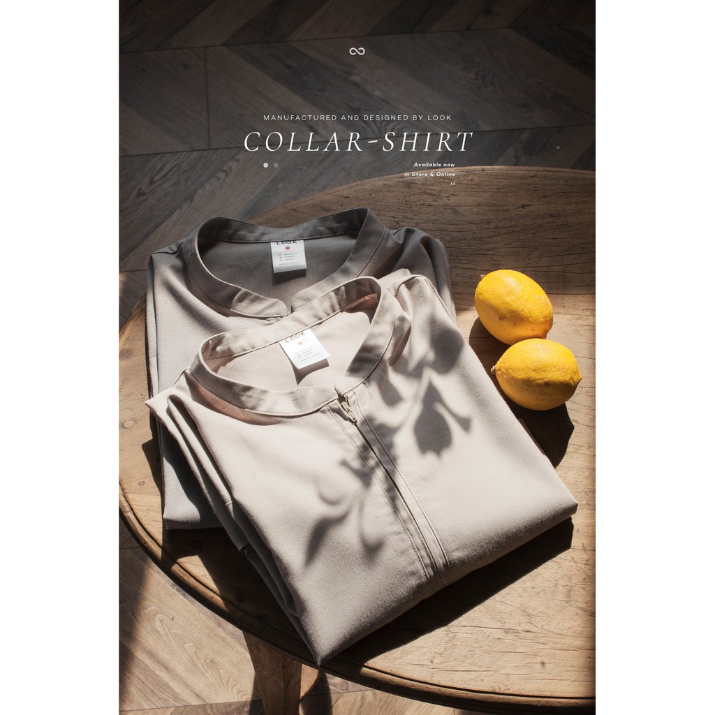[SALE 70%] Áo Phông Nam Look Collar Shirt