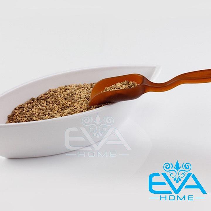 [HCM]Muỗng Múc Trà Nhựa Nâu Teaspoon