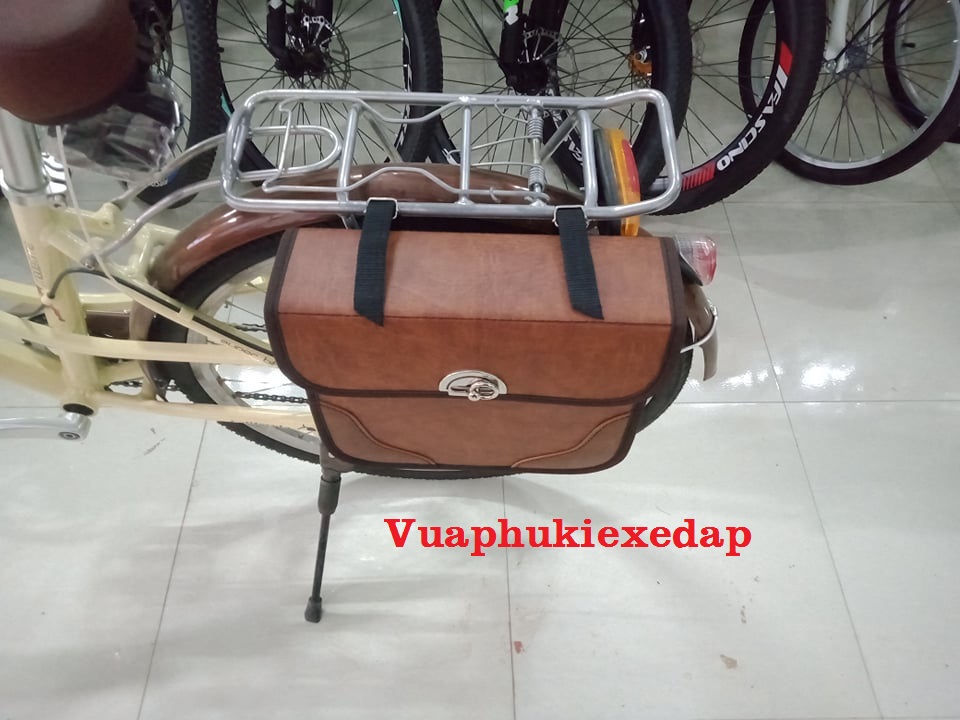 Túi da cao cấp treo xe đạp thể thao