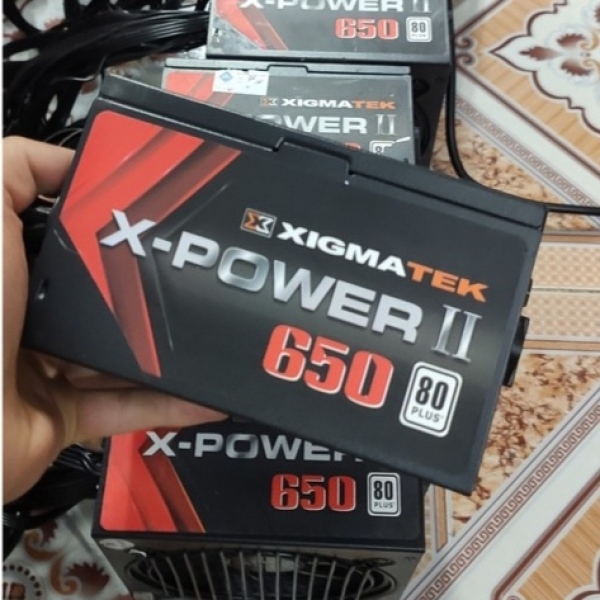 Bảng giá Nguồn Xigmatek Xpower II 650 có nguồn phụ 6 pin và 8 pin Phong Vũ