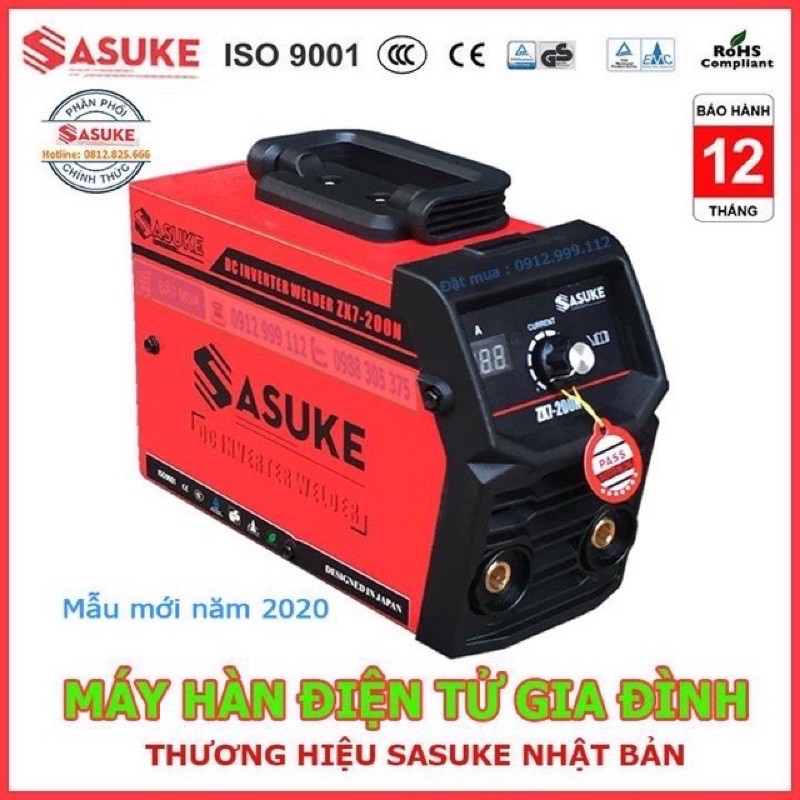 Máy Hàn Điện Tử Sasuke Zx7-200N Siêu Phẩm Hàn Mini
