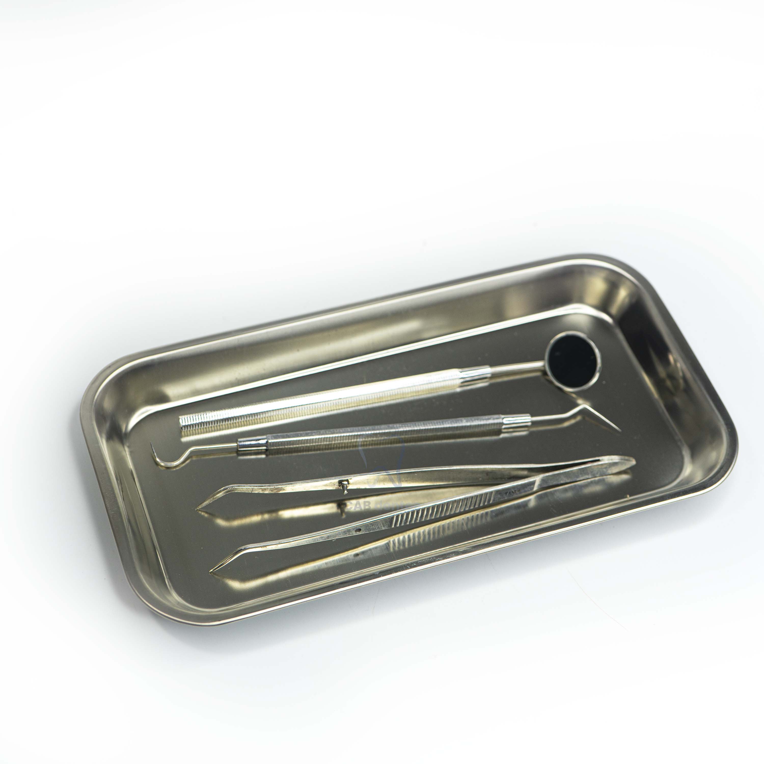 KHAY CHỮ NHẬT INOX - MÂM KHÁM