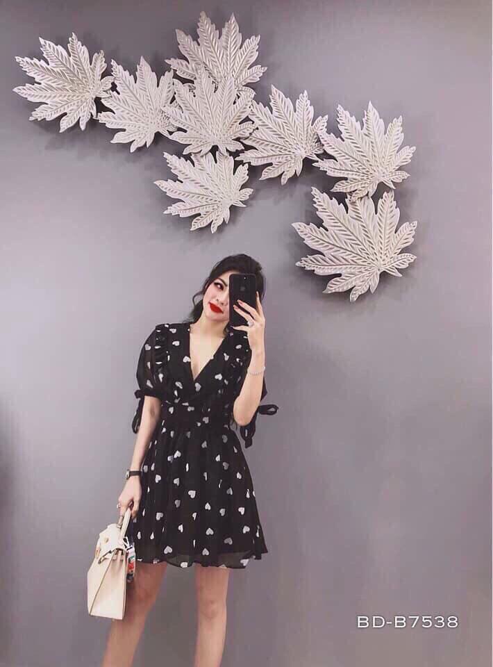 Đầm trái tim có nơ siêu xinh - mbt