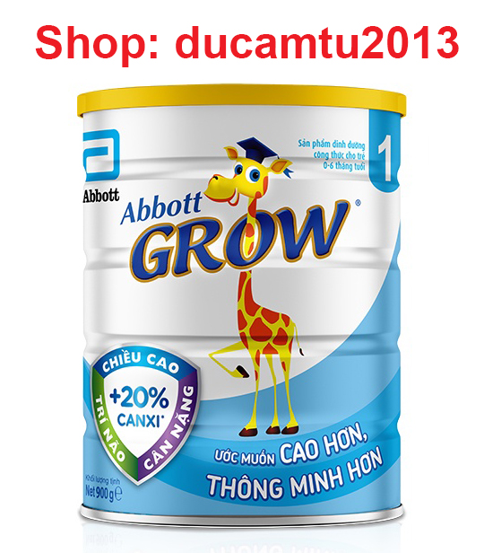 Sữa bột Abbott Grow 1 900g HSD 1-2025