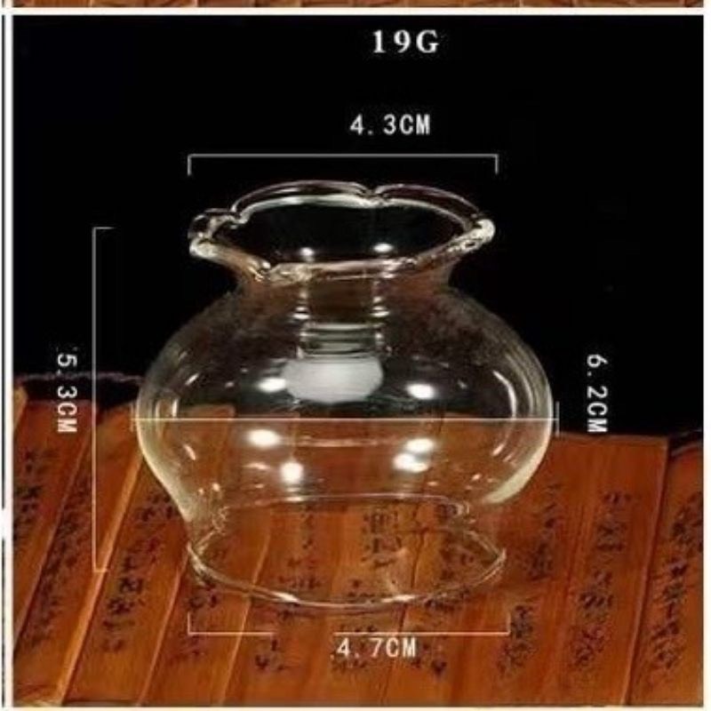 Oil Lamp Bulbs with Crystal Oil Lampshades