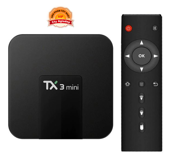 Tvbox TX3 mini 2G Tích hợp FPT Play - Android tivibox xem phim, truyền hình, game online thỏa thích