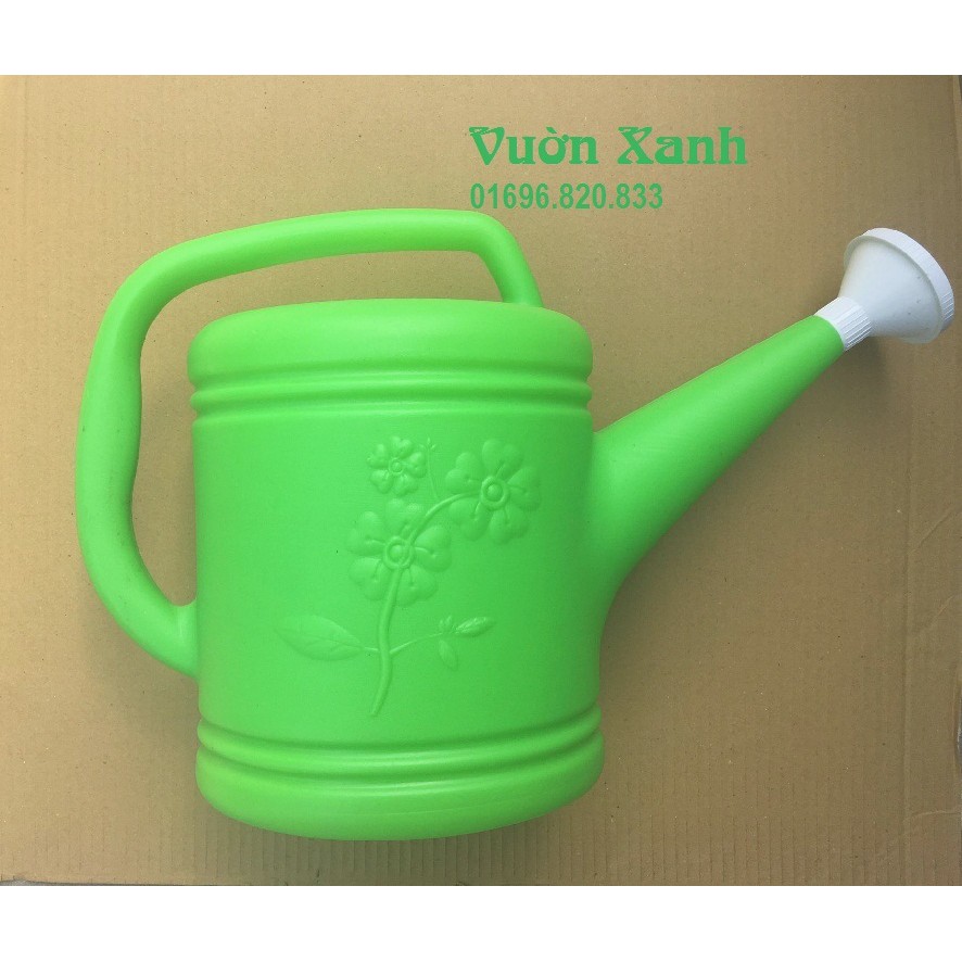 Bình nhựa tưới cây 4L/ 10L màu xanh