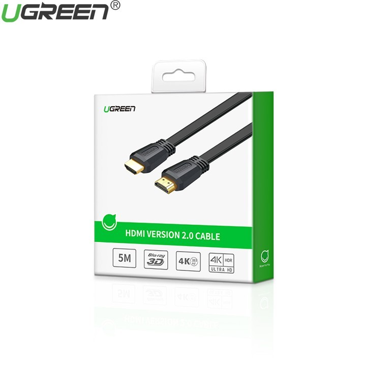 Cáp HDMI 2.0 Dây Dẹt Siêu Mỏng Dài 1.5M Ugreen 50819