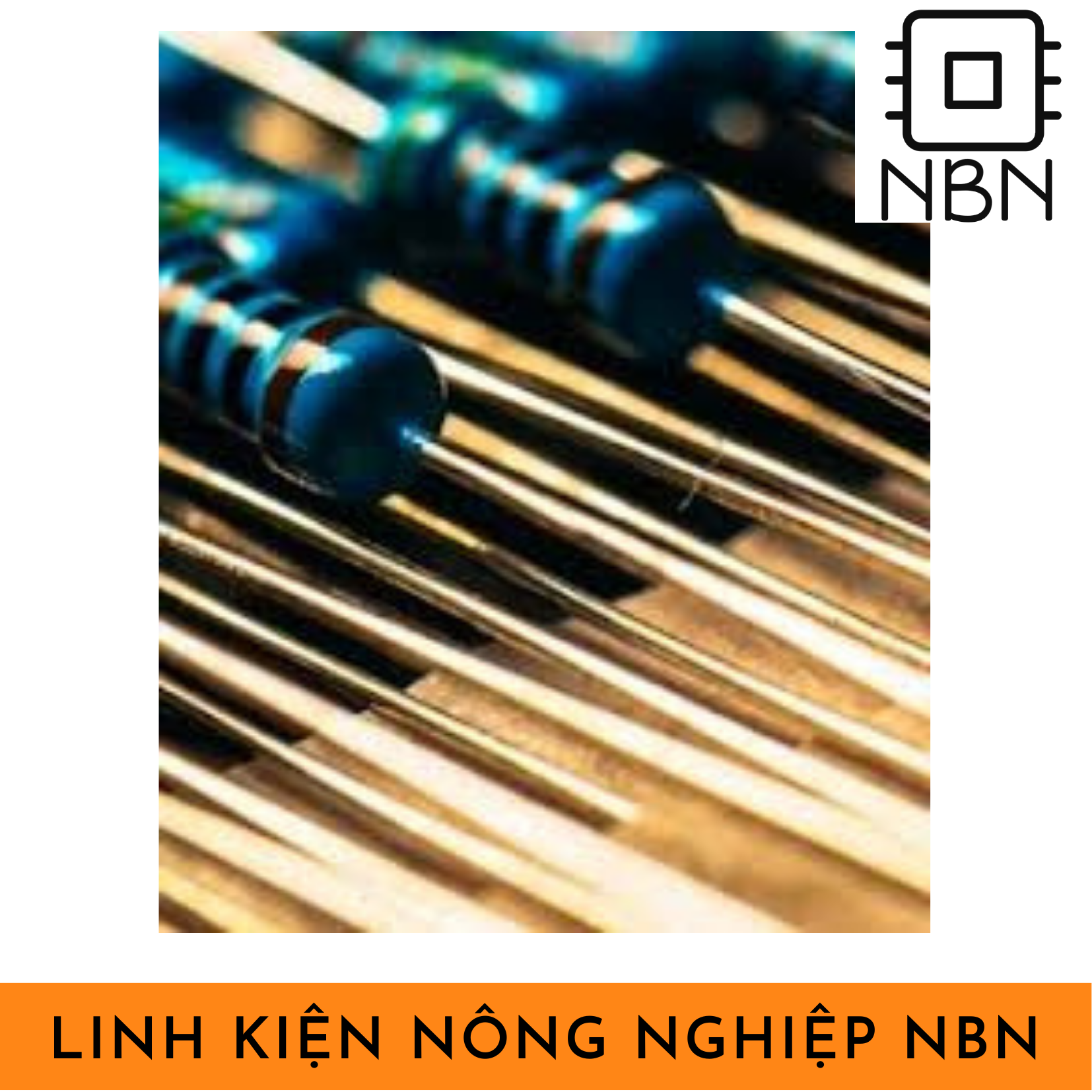 Điện trở 1/4W 1% (220 ôm-82k ôm)🔥 (Gói 50 con)🔥
